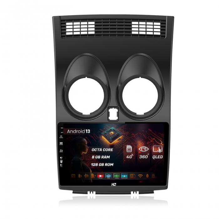 Navigatie Android 13 Nissan Qashqai 8GB | Hub64.ro [1]