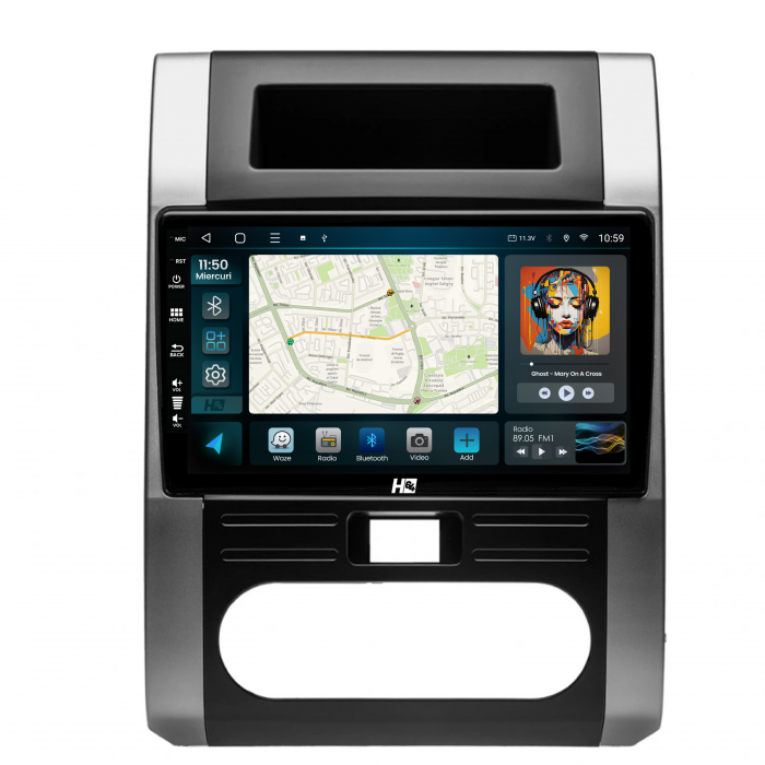 Navigatie Android 13 Nissan X-Trail QLED | Hub64.ro [2]