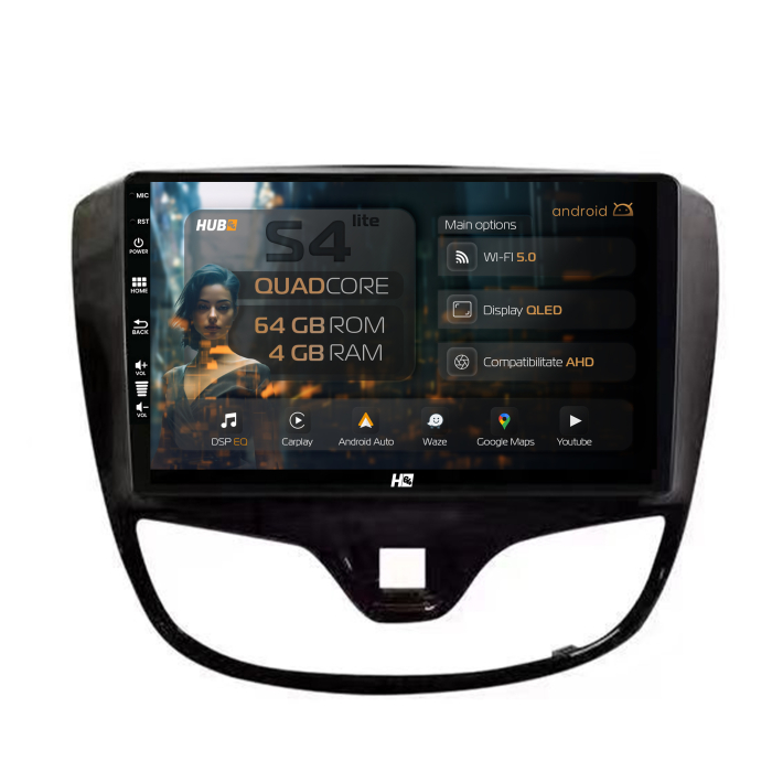 Navigatie Android 13 Opel Karl Autodrop QLED | Hub64.ro [1]