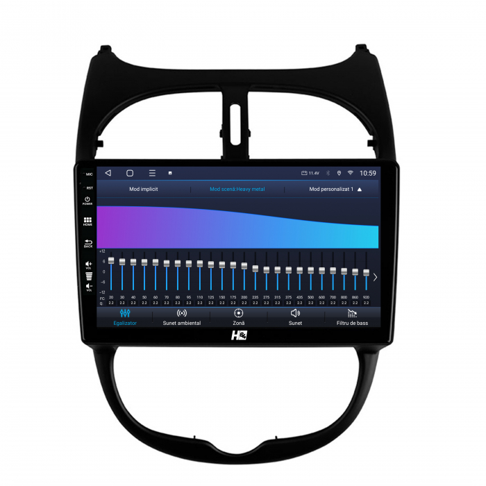 Navigatie QLED 10 Peugeot 206 QLED | Hub64.ro [6]