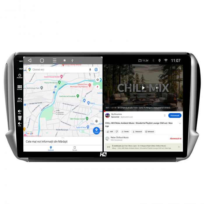 Navigatie QLED Peugeot 208/2008 4GB | Hub64.ro [6]
