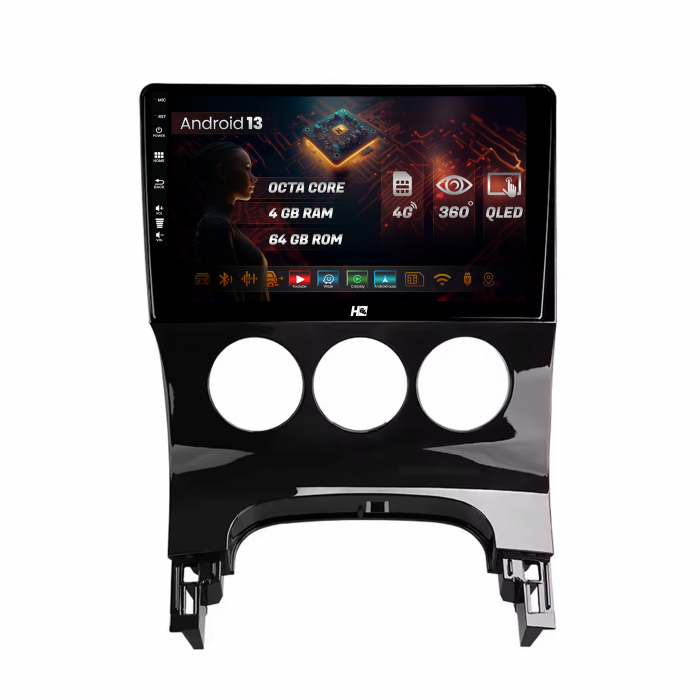 Navigatie Android 13 Peugeot 3008 4GB QLED | Hub64.ro [1]