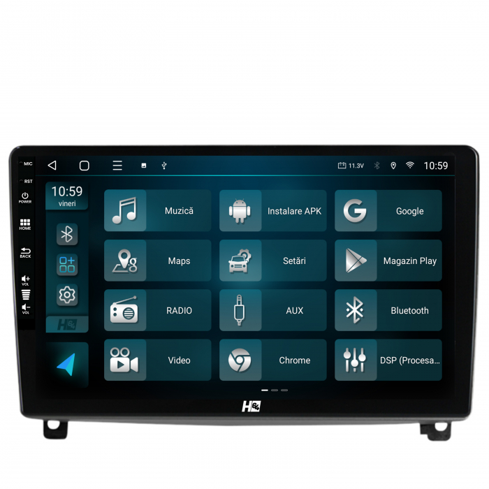 Navigatie Android 13 Peugeot 307 8+128GB | Hub64.ro [3]