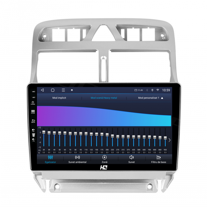 Navigatie Dedicata Peugeot 307 Android 8GB | Hub64.ro [9]