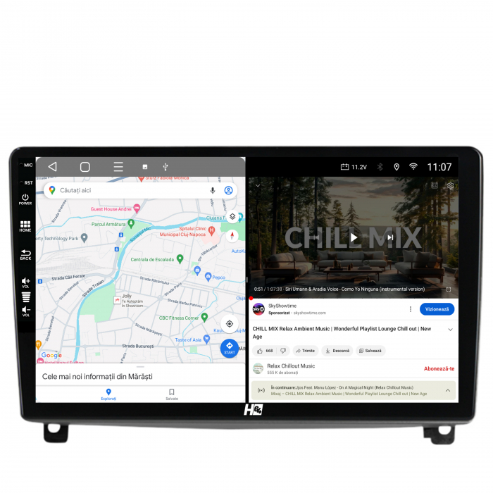 Navigatie Android 13 Peugeot 307 8+128GB | Hub64.ro [5]