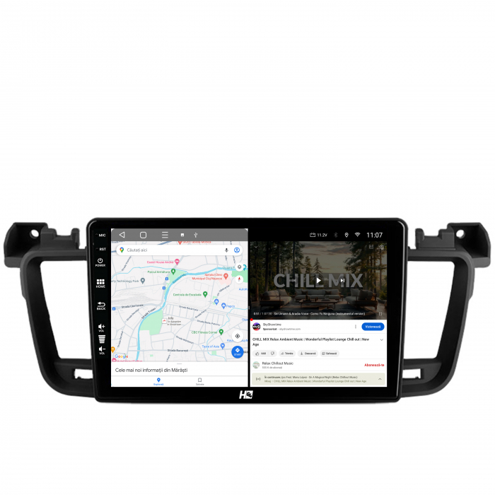 Navigatie Android 13 Peugeot 508 4GB QLED | Hub64.ro [6]