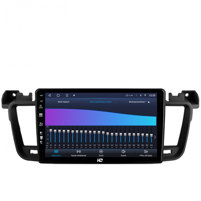 Navigatie Android 13 Peugeot 508 4GB QLED | Hub64.ro [9]