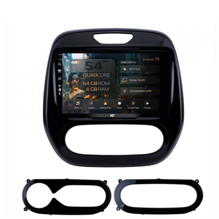 Navigatie QLED Android Renault Captur 4GB | Hub64.ro [1]