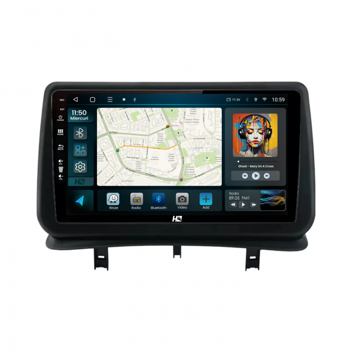 Navigatie QLED Renault Clio 3 | Hub64.ro [3]