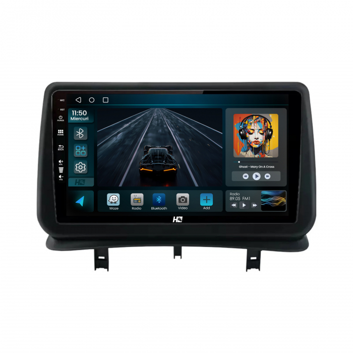 Navigatie QLED Renault Clio 3 | Hub64.ro [2]