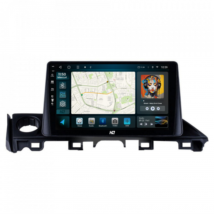 Navigatie Android 13 Mazda 6 lll (2015-2018) QLED | Hub64.ro [2]