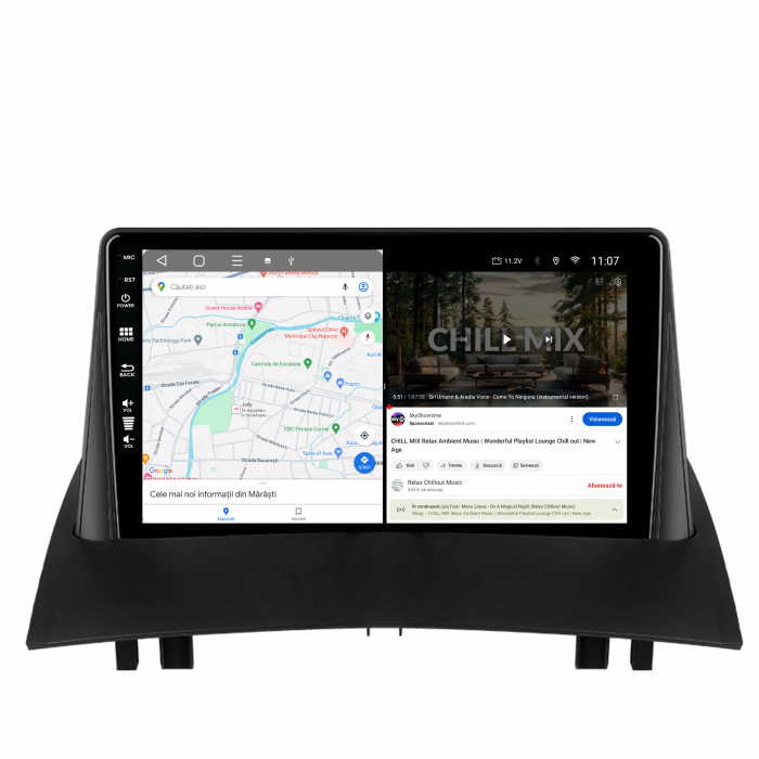 Navigatie Android 13 Renault Megane 2 9" QLED | Hub64.ro [5]