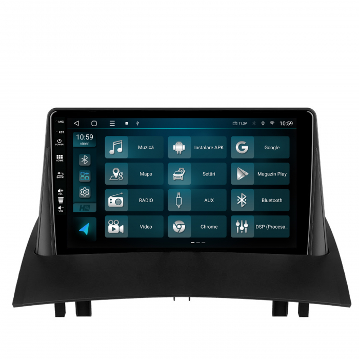 Navigatie Android 13 Renault Megane 2 9" QLED | Hub64.ro [3]
