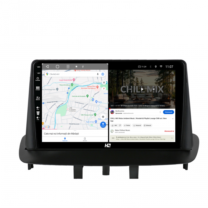 Navigatie QLED 10 Renault Megane 3/Fluence | Hub64.ro [8]