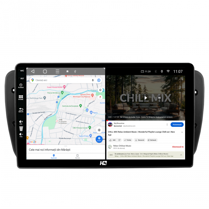 Navigatie Android 13 Seat Ibiza 4GB QLED | Hub64.ro [6]