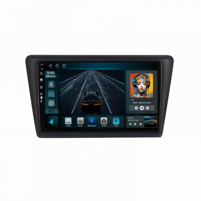 Carplay Android 13 Seat Toledo / Skoda Rapid (2012-2019) 2GB | Hub64.ro [2]