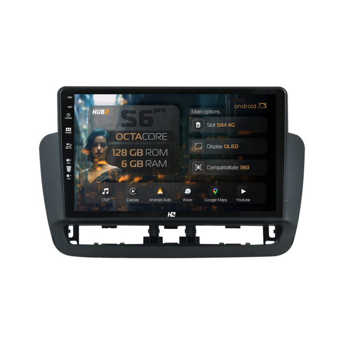 Navigatie Android Seat Ibiza IV (2014-2017) 6GB | Hub64.ro [1]
