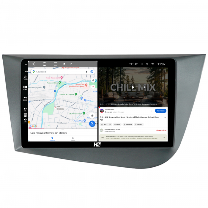 Navigatie Android 13 Seat Leon QLED | Hub64.ro [7]