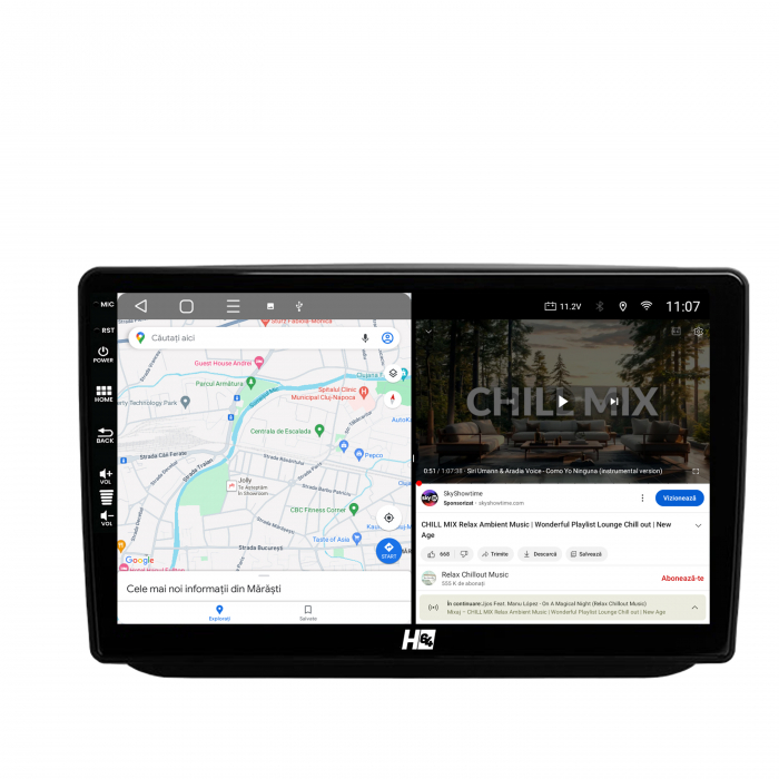 Navigatie Android 13 Skoda Fabia 8+128GB | Hub64.ro [6]