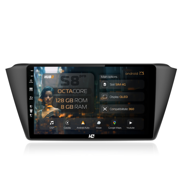 Navigatie Android Skoda Fabia 3 2015+ 8GB | Hub64.ro [1]