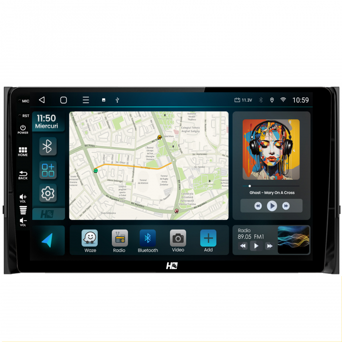 Navigatie Android 13 Skoda Kodiaq QLED | Hub64.ro [2]