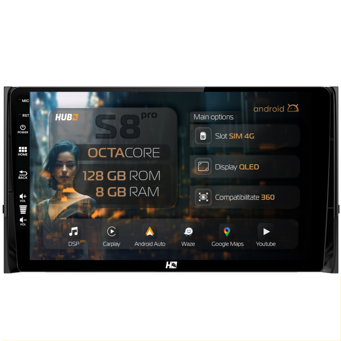 Navigatie Android 13 Skoda Kodiaq 8GB | Hub64.ro [1]