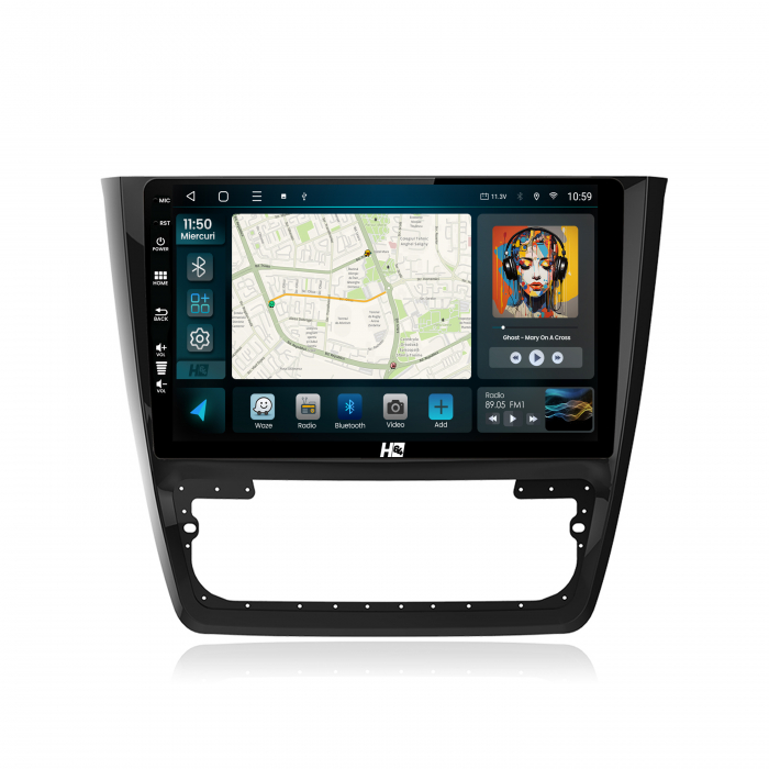 Carplay Skoda Yeti 10Inch 4G 6GB 6+128GB | Hub64.ro [2]