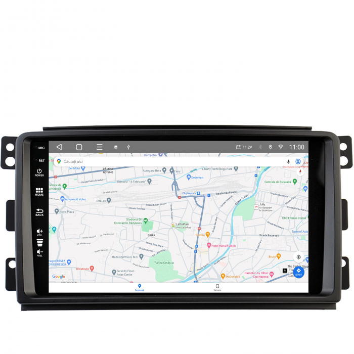 Carplay SMART Fortwo 2007-2011 8+128GB Slot 4G | HUB64 [9]