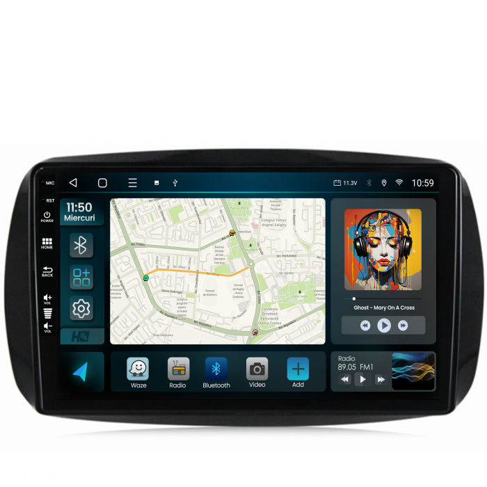 Navigatie SsangYong Korando 2010-2013 2GB | Hub64.ro [2]