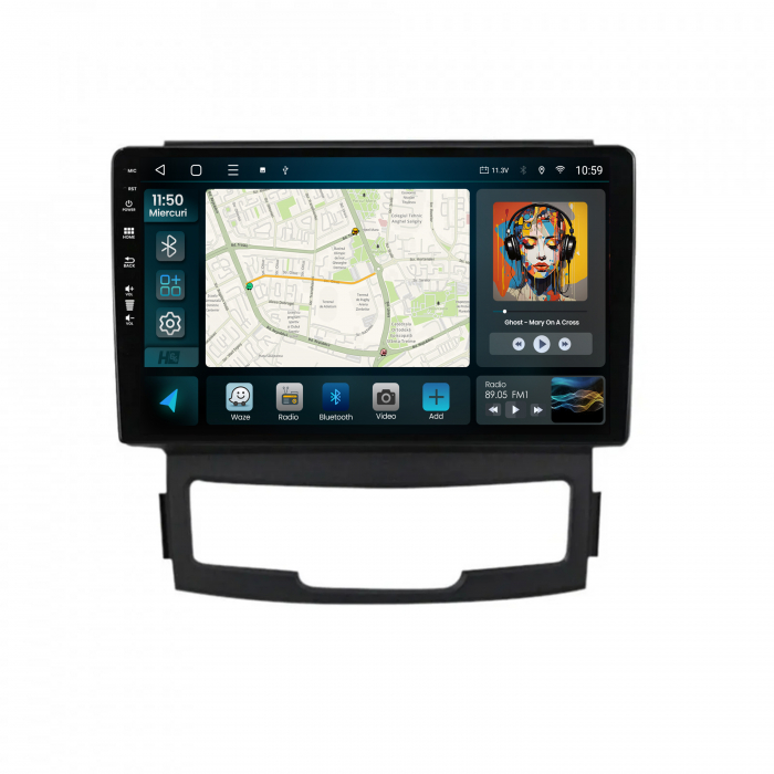 Navigatie SsangYong Korando 2010-2013 8GB | Hub64.ro [2]