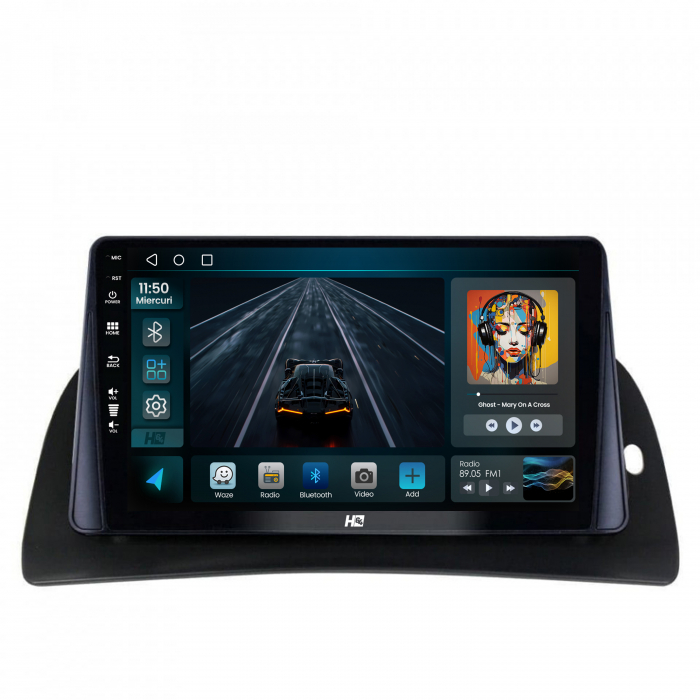 Navigatie Carplay Ssangyong Actyon-Kyron (2005-2011) Android 2GB | Hub64.ro [2]