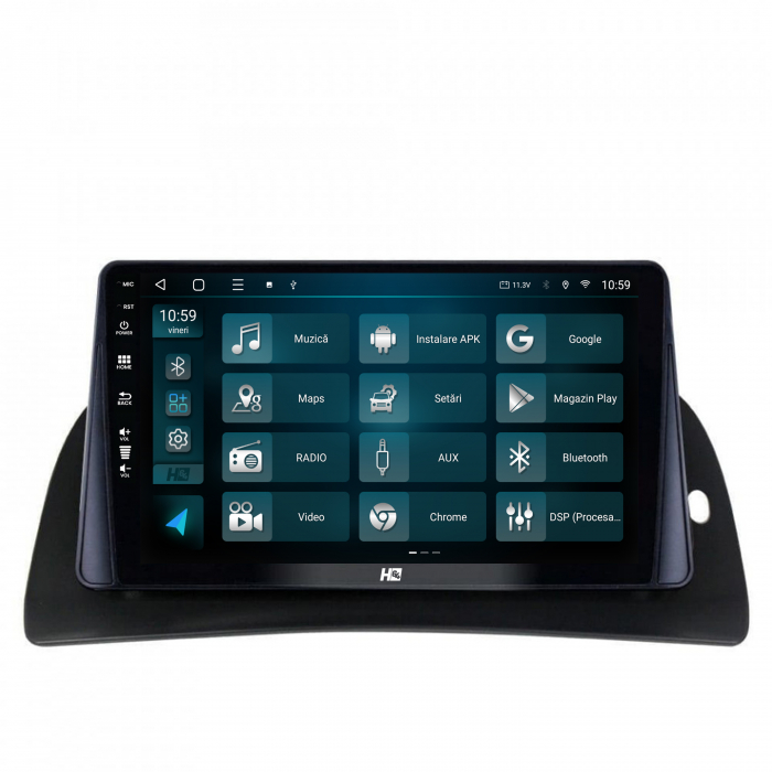 Navigatie Android 13 Ssangyong Actyon-Kyron (2005-2011) QLED | Hub64.ro [3]
