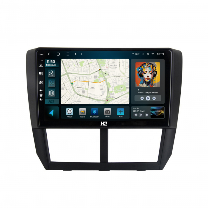 QLED Android Subaru Forester 4+64GB | Hub64.ro [2]