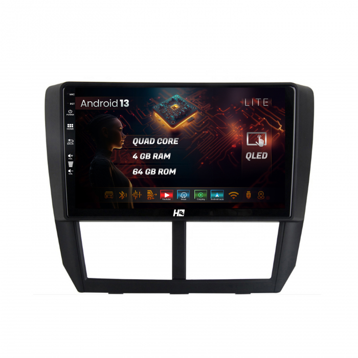 QLED Android Subaru Forester 4+64GB | Hub64.ro [1]