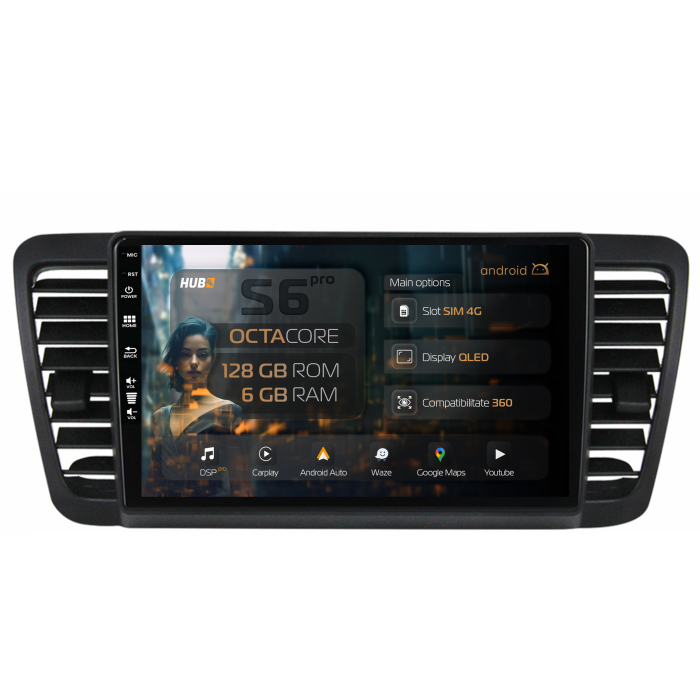 Navigatie Android 13 Subaru Legacy 4G 6GB | Hub64.ro [1]