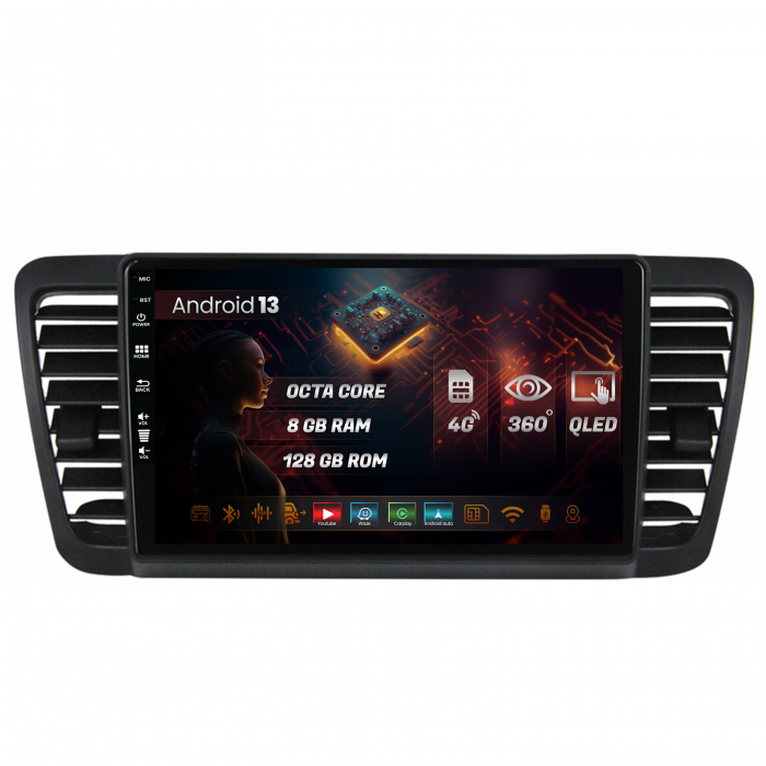 Navigatie Android Subaru Legacy 8+128GB | Hub64.ro [1]