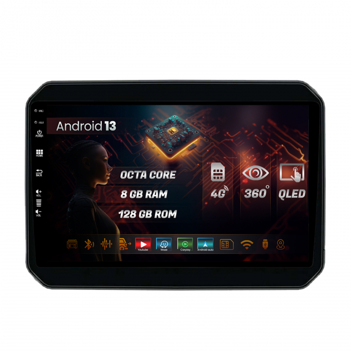 Navigatie Suzuki Ignis 2013+ 8+128GB | Hub64.ro [1]