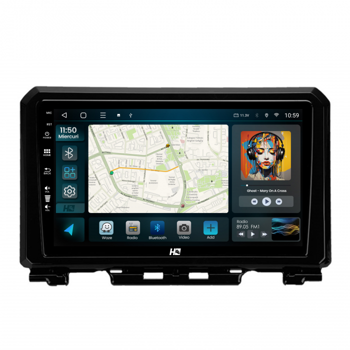 Navigatie Android 13 Suzuki Jimny QLED | Hub64.ro [2]