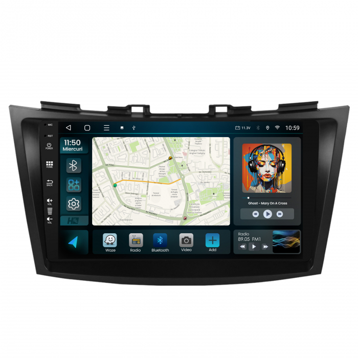 Carplay SMART Fortwo 2007-2011 2+32GB | Hub64.ro [2]