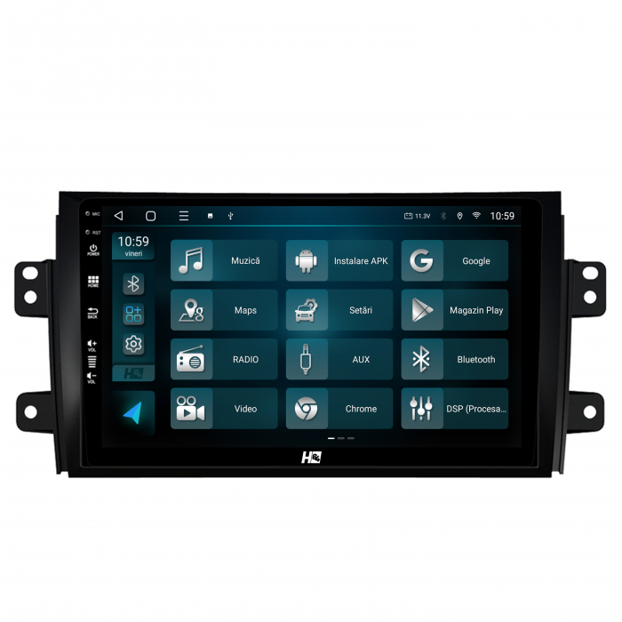 Android 13 Suzuki SX4 / Fiat Sedici QLED | Hub64.ro [3]