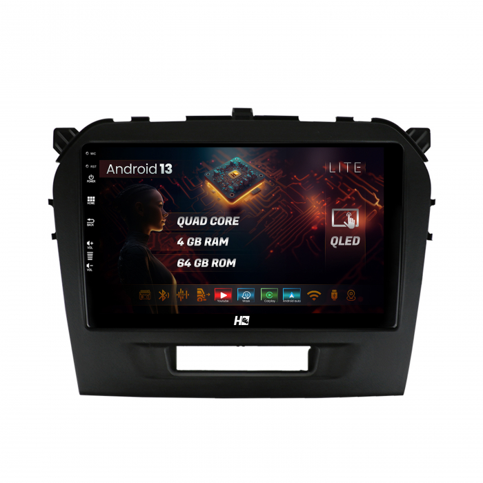 Navigatie Android 13 Suzuki Vitara QLED | Hub64.ro [1]