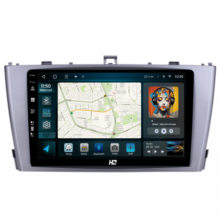 Navigatie Android 13 Toyota Avensis 4G 6GB | Hub64.ro [2]