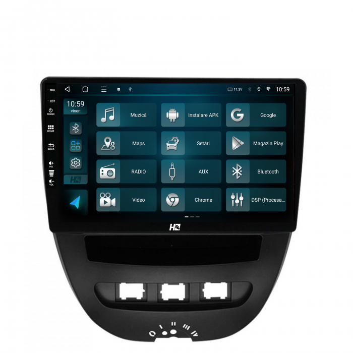 Navigatie Android 13 Toyota RAV4 8+128GB B | Hub64.ro [3]