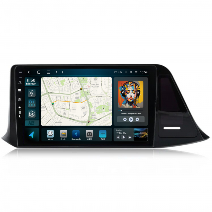 Navigatie Android 13 Toyota CHR (2016-2020) QLED | Hub64.ro [2]