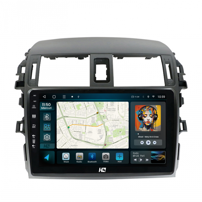 Navigatie Android Toyota Corolla QLED | Hub64.ro [2]