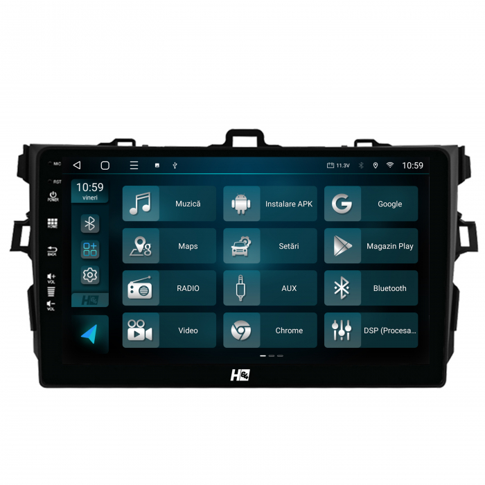 Navigatie Android 13 Toyota Corolla QLED | Hub64.ro [3]