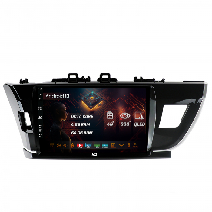 Navigatie QLED Toyota Corolla 2012-2016 4GB | Hub64.ro [1]