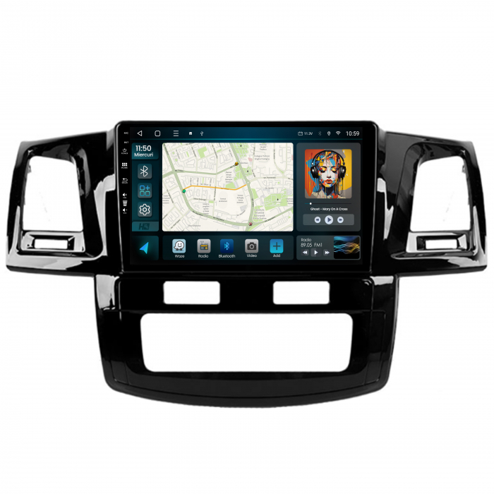 Navigatie Dedicata Toyota Hilux Android 8GB | Hub64.ro [2]