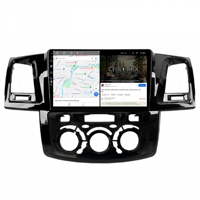 Navigatie QLED Toyota Hilux Android 4GB | Hub64.ro [6]