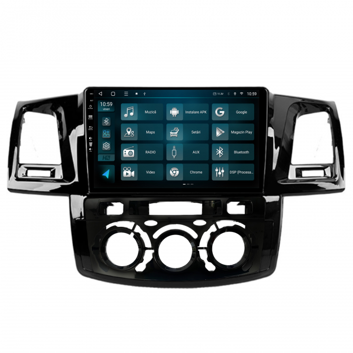 Navigatie QLED Toyota Hilux Android 4GB | Hub64.ro [3]